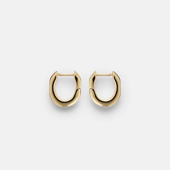 Jennifer Fisher Huggies 14k gold - Picture 3 of 5